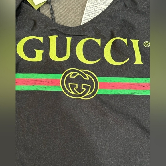 Gucci Logo  Swimsuit - Picture 7 of 10